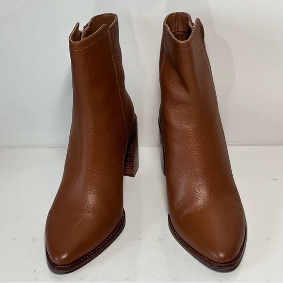 Seychelles Desirable Leather Heeled Ankle Boots - Picture 3 of 6